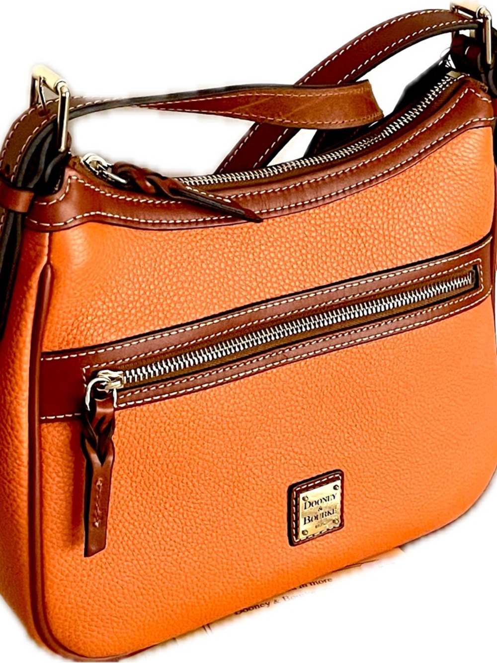 Dooney & Bourke Piper Italian Pebble Leather Crossbody Bag